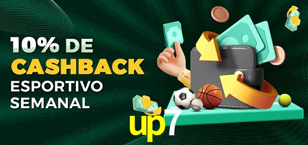 10% de bônus de cashback na up7